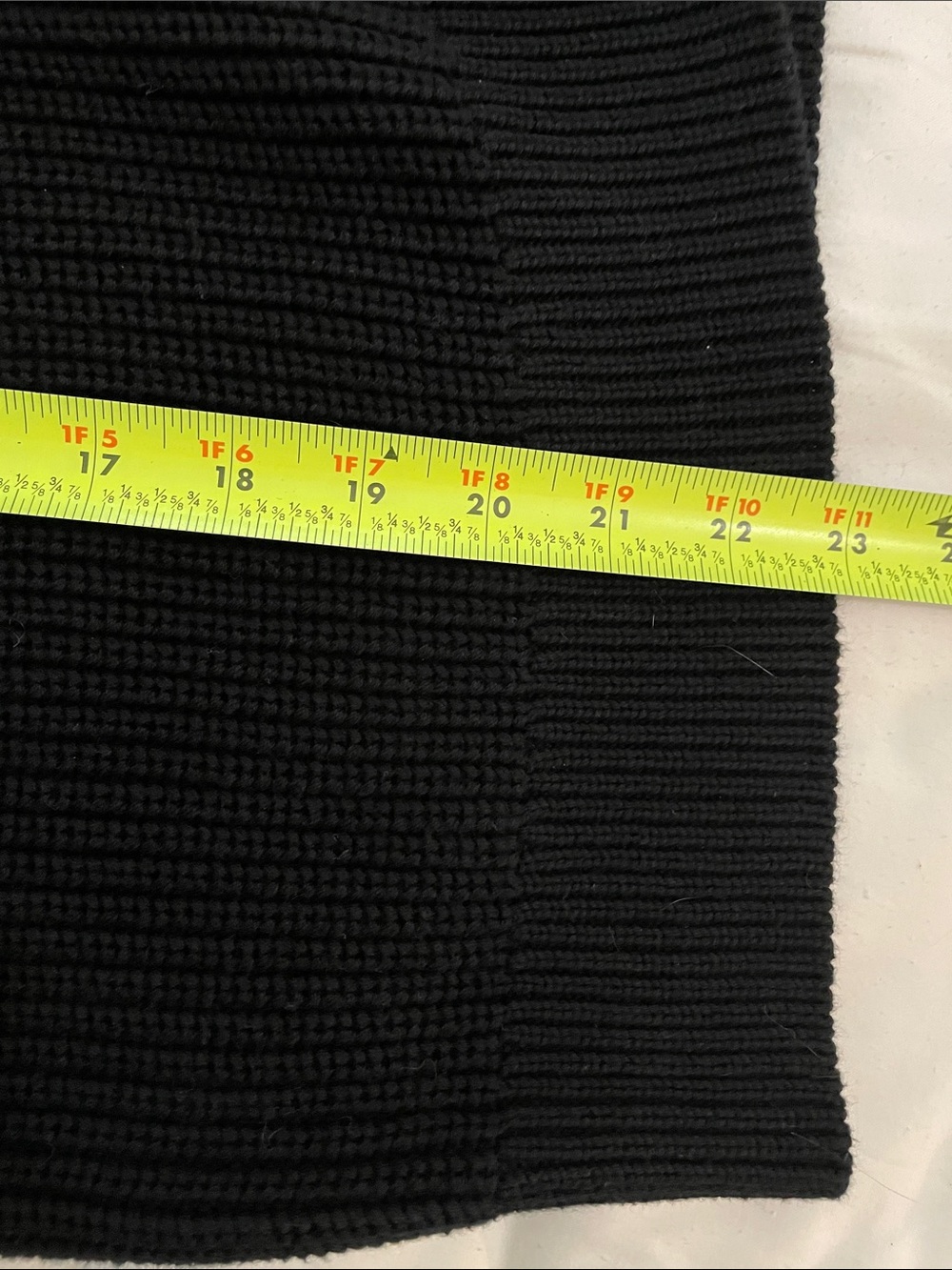 Quince Fisherman Boxy Cropped Cardigan Women's Small Black 100% Organic Cotton - Picture 11 of 14